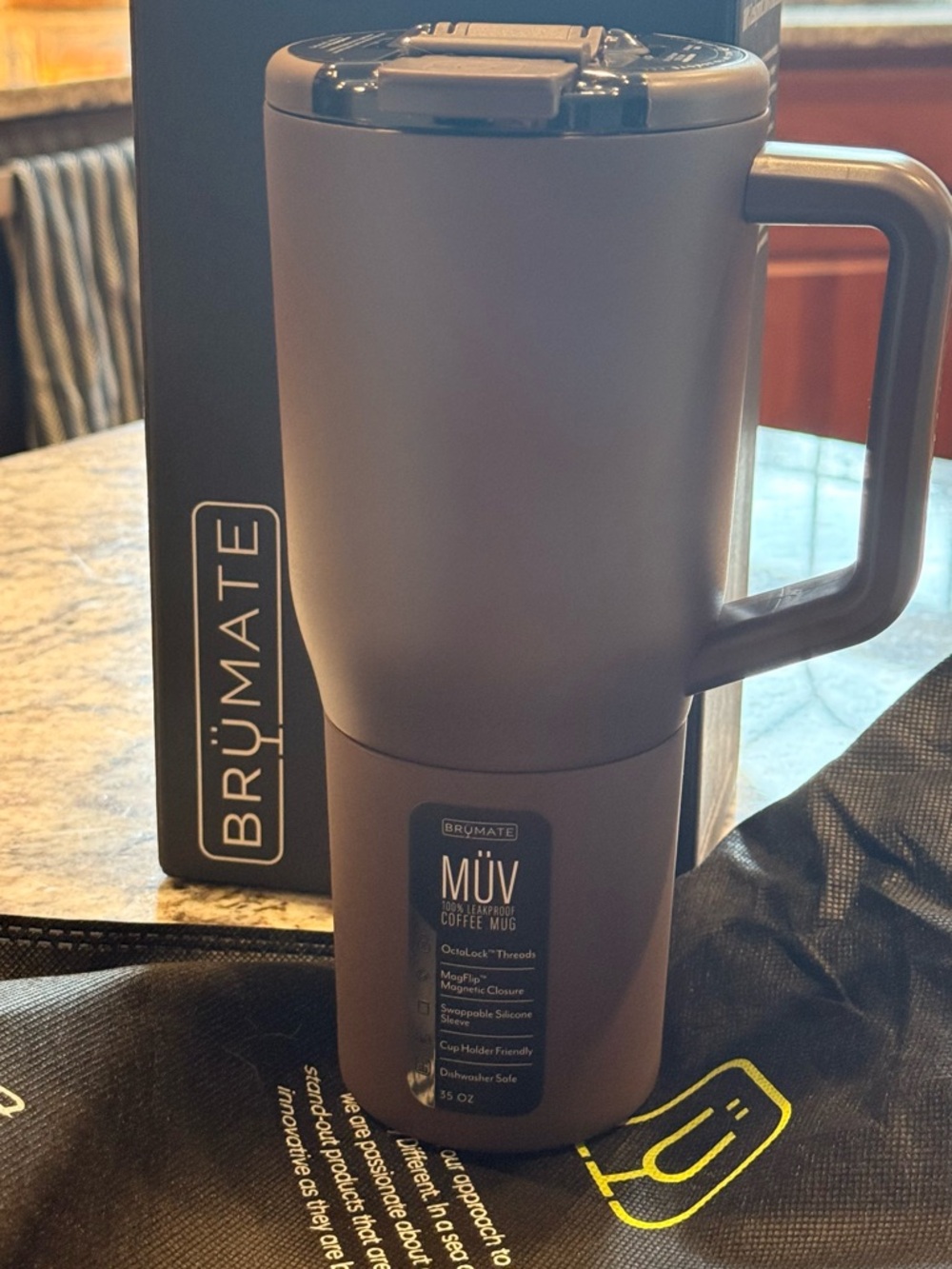 Brumate MÜV 35oz Travel Mug — Lilac Dusk - Picture 2 of 3